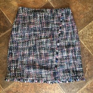 Loft Tweed Pencil Skirt